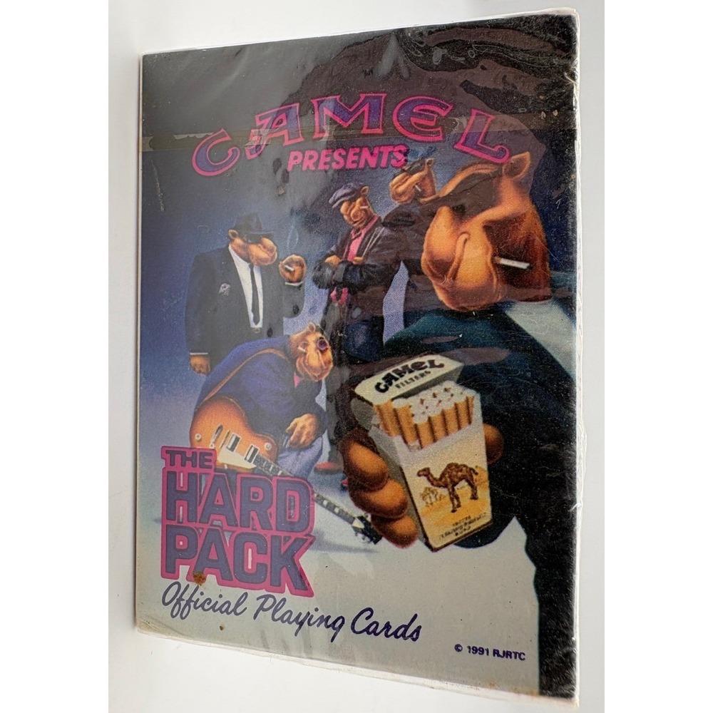 The Hard Pack Official Playing Cards 1991 Camel‎
